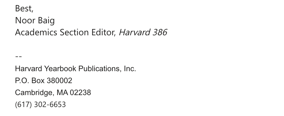 Harvard yearbook part 2
